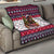 Rottweiler Merry Woofmas Quilt Christmas Dog Art Style - Wonder Print Shop