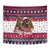 Rottweiler Merry Woofmas Tapestry Christmas Dog Art Style