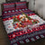 Corgi Merry Woofmas Quilt Bed Set Christmas Dog Art Style - Wonder Print Shop