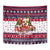 Corgi Merry Woofmas Tapestry Christmas Dog Art Style