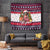 Dachshund Merry Woofmas Tapestry Christmas Dog Art Style