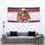 Dachshund Merry Woofmas Tapestry Christmas Dog Art Style