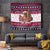 German Shepherd Merry Woofmas Tapestry Christmas Dog Art Style