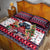 Poodle Merry Woofmas Quilt Bed Set Christmas Dog Art Style - Wonder Print Shop