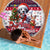 Dalmatian Merry Woofmas Beach Blanket Christmas Dog Art Style - Wonder Print Shop