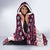 Dalmatian Merry Woofmas Hooded Blanket Christmas Dog Art Style