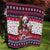 Dalmatian Merry Woofmas Quilt Christmas Dog Art Style - Wonder Print Shop