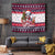 Dalmatian Merry Woofmas Tapestry Christmas Dog Art Style