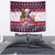 Dalmatian Merry Woofmas Tapestry Christmas Dog Art Style