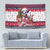 Dalmatian Merry Woofmas Tapestry Christmas Dog Art Style