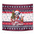 Dalmatian Merry Woofmas Tapestry Christmas Dog Art Style