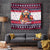 Afghan Hound Merry Woofmas Tapestry Christmas Dog Art Style