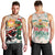 Cheer Santa Claus T-Rex Men Tank Top Merry Beermas Christmas - Wonder Print Shop