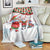 Santa Golf Club Blanket Christmas Winter Style