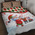 Santa Golf Club Quilt Bed Set Christmas Winter Style - Wonder Print Shop