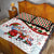 Santa Golf Club Quilt Bed Set Christmas Winter Style - Wonder Print Shop