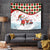 Santa Golf Club Tapestry Christmas Winter Style