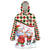 Santa Golf Club Wearable Blanket Hoodie Christmas Winter Style