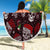 Xmas Skulls Love Christmas Cocktails Beach Blanket - Wonder Print Shop