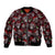 Xmas Skulls Love Christmas Cocktails Bomber Jacket - Wonder Print Shop