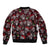 Xmas Skulls Love Christmas Cocktails Bomber Jacket - Wonder Print Shop