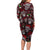 Xmas Skulls Love Christmas Cocktails Family Matching Long Sleeve Bodycon Dress and Hawaiian Shirt - Wonder Print Shop