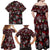 Xmas Skulls Love Christmas Cocktails Family Matching Off Shoulder Maxi Dress and Hawaiian Shirt - Wonder Print Shop