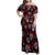 Xmas Skulls Love Christmas Cocktails Family Matching Off Shoulder Maxi Dress and Hawaiian Shirt - Wonder Print Shop