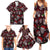 Xmas Skulls Love Christmas Cocktails Family Matching Summer Maxi Dress and Hawaiian Shirt - Wonder Print Shop