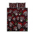 Xmas Skulls Love Christmas Cocktails Quilt Bed Set - Wonder Print Shop