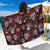 Xmas Skulls Love Christmas Cocktails Sarong