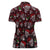 Xmas Skulls Love Christmas Cocktails Women Polo Shirt