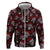 Xmas Skulls Love Christmas Cocktails Zip Hoodie