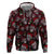 Xmas Skulls Love Christmas Cocktails Zip Hoodie