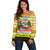 Crocodile Mezzy Christmas Off Shoulder Sweater Funny Style - Wonder Print Shop