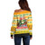 Crocodile Mezzy Christmas Off Shoulder Sweater Funny Style - Wonder Print Shop