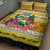 Crocodile Mezzy Christmas Quilt Bed Set Funny Style - Wonder Print Shop