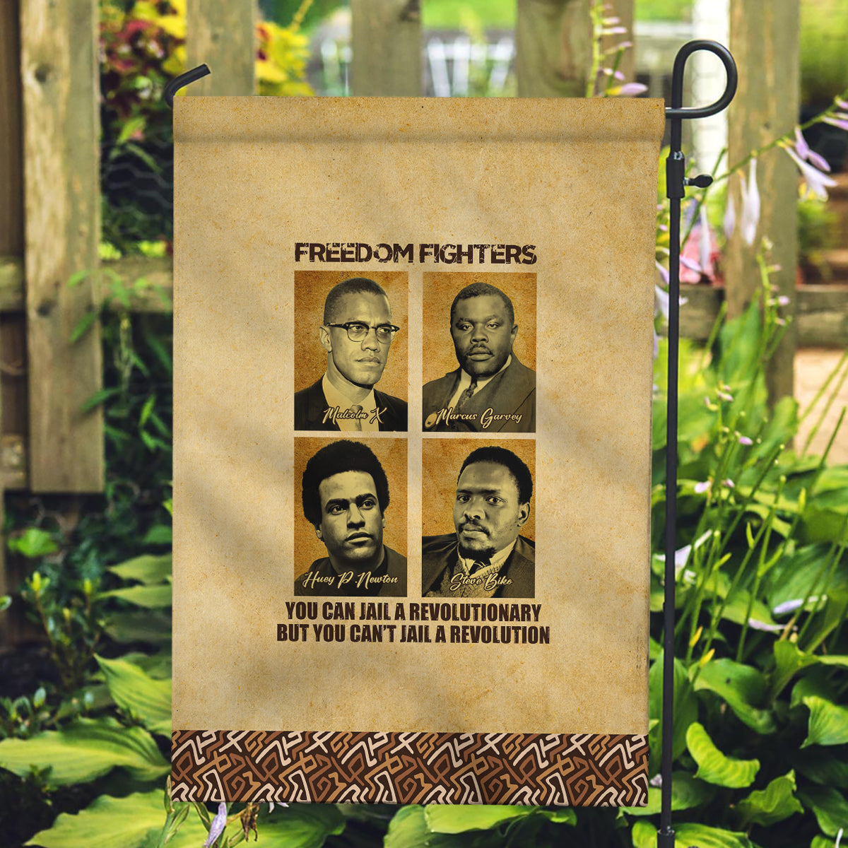 Freedom Fighters Garden Flag Civil Rights Leaders Revolution - Wonder Print Shop