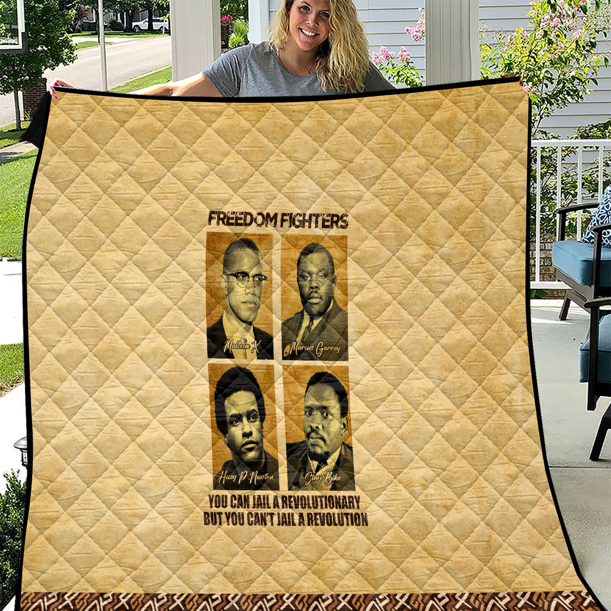 Freedom Fighters Quilt Civil Rights Leaders Revolution