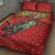 Braaap Quilt Bed Set Motorcross Santa Christmas - Wonder Print Shop