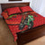 Braaap Quilt Bed Set Motorcross Santa Christmas - Wonder Print Shop