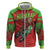 Braaap Zip Hoodie Motorcross Santa Christmas - Wonder Print Shop