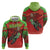 Braaap Zip Hoodie Motorcross Santa Christmas - Wonder Print Shop