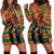 Black Power Fists of Freedom Hoodie Dress African American 1968