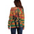 Black Power Fists of Freedom Off Shoulder Sweater African American 1968