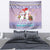 Unicorn Naughty List Tapestry Christmas Funny