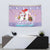 Unicorn Naughty List Tapestry Christmas Funny