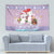 Unicorn Naughty List Tapestry Christmas Funny