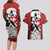 Switzerland Bernese Mountain Dog Couples Matching Long Sleeve Bodycon Dress and Hawaiian Shirt Edelweiss Coat Of Arms