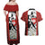 Switzerland Bernese Mountain Dog Couples Matching Off Shoulder Maxi Dress and Hawaiian Shirt Edelweiss Coat Of Arms